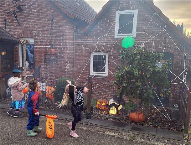 Auch in Nordenham wurde Halloween am Freitag groß gefeiert. In Blexen fand beisp...