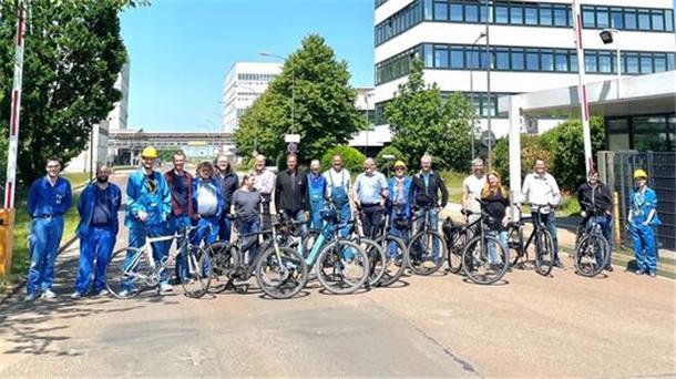 Diese Nordenhamer Firma ist beim Stadtradeln fleißig dabei Auch Kronos Titan macht beim Stadtradeln mit.