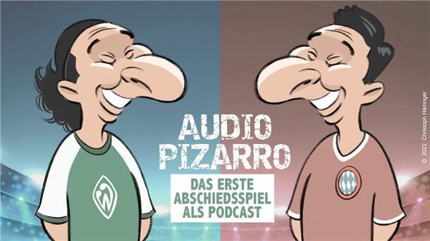 Audio Pizarro - ein Podcast würdigt den Werder-Star Audio Pizarro