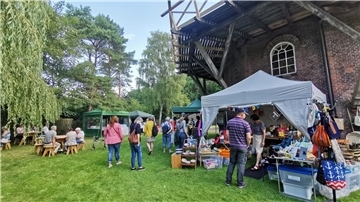 Auf dem Landfrauenmarkt an der Seefelder Mühle gibt es immer viel zu entdecken.