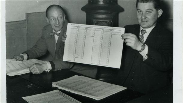 Als die Wahlbeteiligung noch bei über 84 Prozent lag Auf den Stimmzetteln zur Gemeinderatswahl 1956 war die Auswahl für Wählerinnen und Wähler groß.