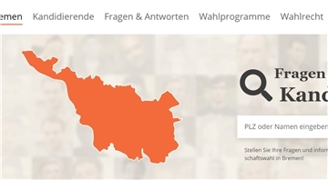 Das Portal von abgeordnetenwatch.de