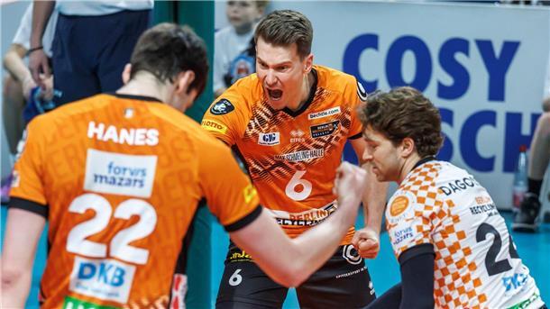 Auf Revanche eingestellt: die Berlin Volleys