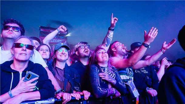 Auftritt der Band Enter Shikari Billy Talent.