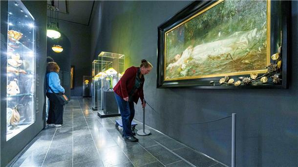 Ophelia-Gemälde in Wiesbaden begeistert Swifties Aus dem Museum heißt es: „Wir sind überrascht und glücklich.“