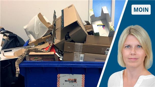 Aussortieren hilft: Kann man wirklich alles gebrauchen? Tüten und Kartons werden gerne für schlechte Zeiten aufbewahrt. 