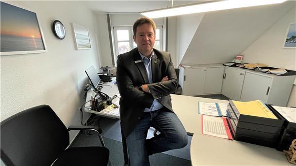 Trotz aller Krisen: Positive Grundstimmung in Butjadingen Bürgermeister Axel Linneweber, Butjadingen