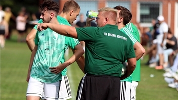 Basdahl/Volkmarsts Trainer Kevin Peimann erwartet mit seinem Team den Kreisliga-Tabellenführer MTSV Selsingen. 