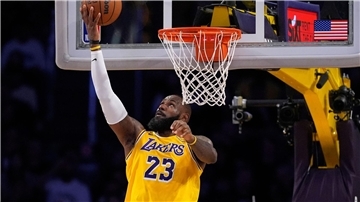 Basketball-Superstar LeBron James hat gerade die 15. China-Tour seiner Karriere beendet. (Archivbild)  
