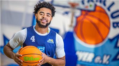 Basketballer Carrington Love ist neues Teammitglied im Kader der Eisbären Bremerhaven für die Saison 2021/22.