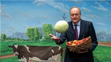 Bauernpräsident Joachim Rukwied auf der Grünen Woche in Berlin.