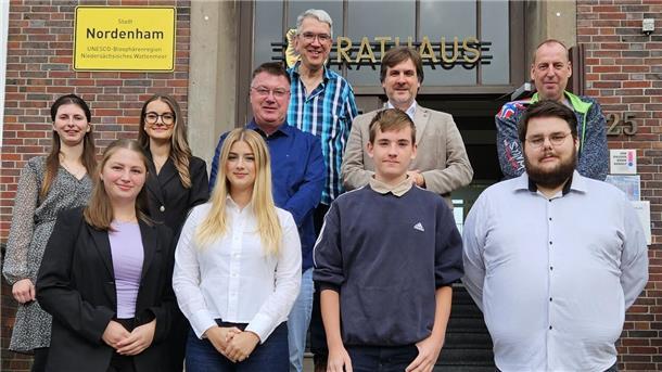 Neue Azubis bei der Stadt Nordenham