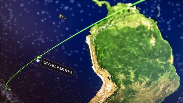 Rest von ISS-Batterie nahe Karibik ins Meer gestürzt Bei dem Objekt handelte es sich um eine Palette mit neun ausgedienten Batterien der Internationalen Raumstation (ISS).