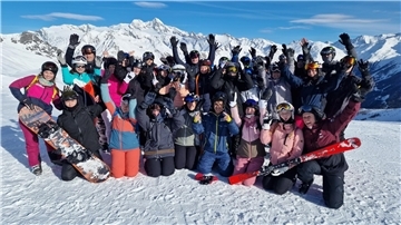 Nordenhamer Gymnasiasten in den Alpen