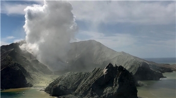 Bei der Eruption auf der Vulkaninsel Whakaari/White Island im Dezember 2019 kamen 22 Menschen ums Leben.
