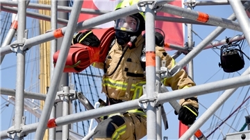 Firefighter Combat Challenge in Bremerhaven