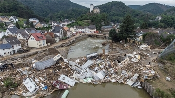 Bei der Flutkatastrophe im Ahrtal starben 2021 mehr als 100 Menschen. (Archivbild)