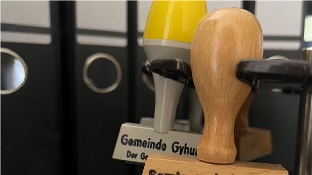 Infoveranstaltung zur Flüchtlingsunterkunft in Gyhum Stempel