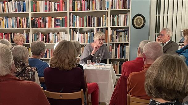Bei der Lesung von Autorin Ingrid Hametner zum Thema Demenz in der Leselust in Beverstedt war das Interesse groß.  