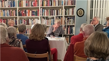 Bei der Lesung von Autorin Ingrid Hametner zum Thema Demenz in der Leselust in Beverstedt war das Interesse groß.  
