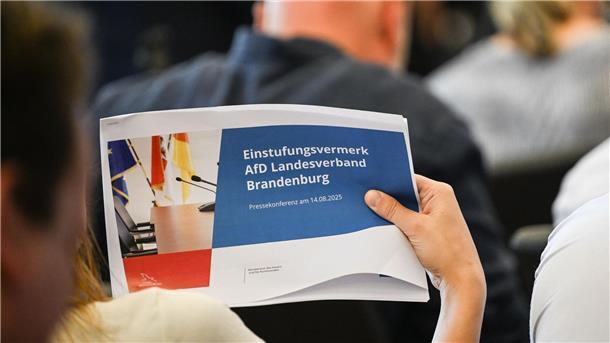 Was bedeutet das Gutachten zur AfD in Brandenburg? Bei der Vorstellung des Verfassungsschutz-Gutachtens in Potsdam zur Einstufung der AfD als gesichert rechtsextremistisch.