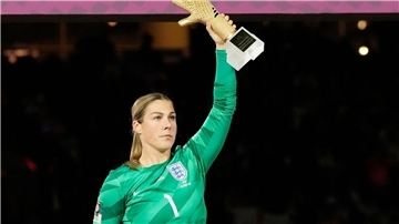 Bei der WM 2023 erhielt Mary Earps die Auszeichnung zur besten Torhüterin des Turniers.
