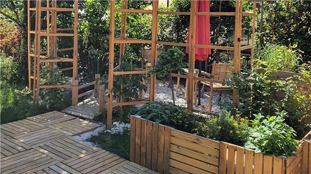 Der Garten „Kunst und Kraut“ in Hemslingen