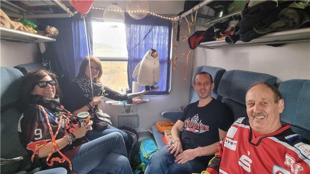 Pinguins-Fans on Tour: Per Sonderzug nach Mannheim - Her mit den Punkten (Update 28) Pinguins-Fans