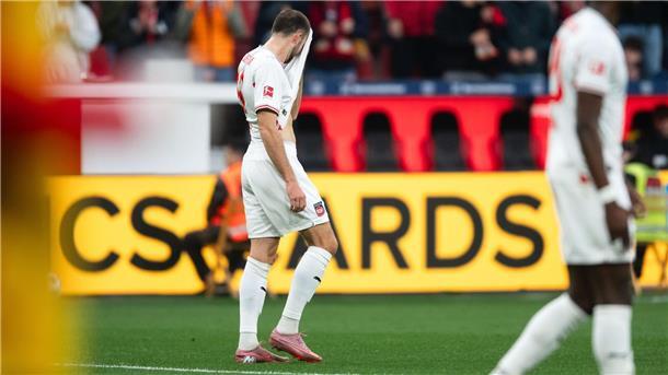 Beim 0:6 gegen Leverkusen war Heidenheim chancenlos. 