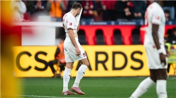 Beim 0:6 gegen Leverkusen war Heidenheim chancenlos. 
