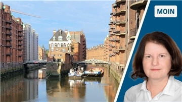 Speicherstadt in Hamburg