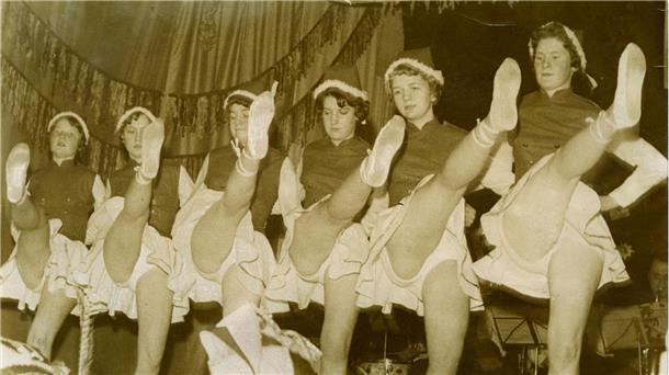 Beim Burhaver Karneval1960.