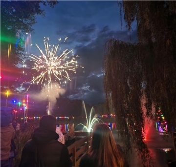 Laternenfest am Birkensee in Weertzen
