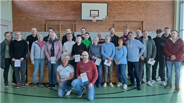 Beim TSV Abbehausen haben sich 2023 erneut zahlreiche Frauen und Männer, vor allem aber Kinder, das Sportabzeichen gesichert.
