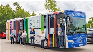 Der Bücherbus des Landkreises Cuxhaven