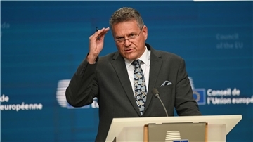 Bekommt wegen Chinas Kurs besorgte Anrufe aus der Autoindustrie: EU-Handelskommissar Maros Sefcovic. (Archivbild)