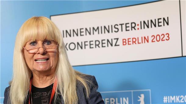 Berlins Innensenatorin Iris Spranger hat den Vorsitz bei der Innenministerkonferenz.