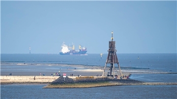 Cuxhavener Seezeichen Kugelbake