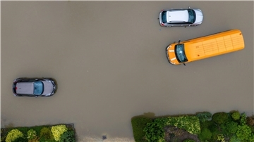 Besonders viel Regen fiel am Niederrhein.