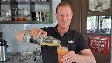 Gary Wellbrock von der Cocktailwelle hat mehr als 500 Cocktail-Rezepte im Kopf. 