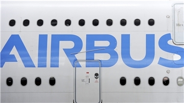 Flugzeug in der Außenansicht