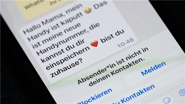 Betrügerische Nachrichten, wie diese, werden immer wieder gesendet.