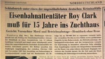 Bild einer Zeitung aus dem Jahr 1967.