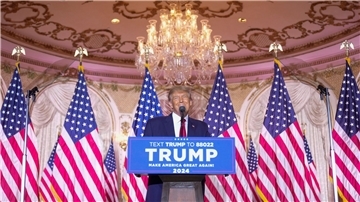 Bewirbt sich ein weiteres Mal um die US-Präsidentschaft: Donald Trump.