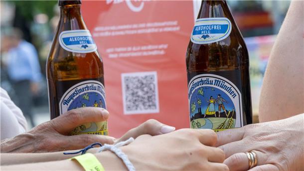 Bier geht - nicht nur in München - auch ohne Alkohol.