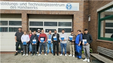 Neue Anlagenmechaniker in Bremerhaven