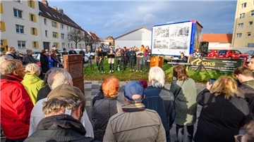 Gedenken der Opfer des Pogroms an den Juden