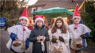 Gute Laune am Nikolaustag