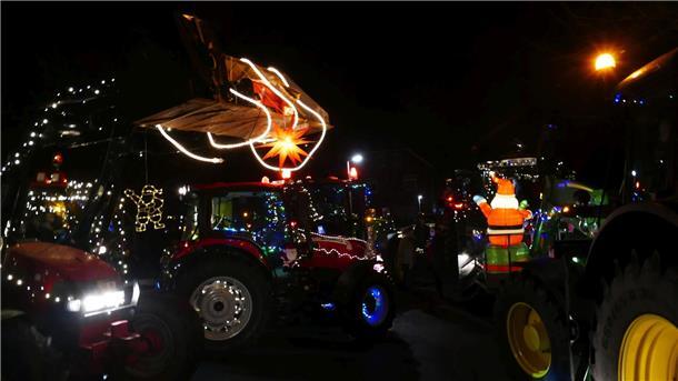 Trecker-Demo mit viel Bling-Bling