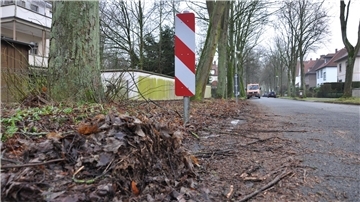 Warum das schmierige Laub in Nordenham erst auf Nachfrage entfernt wird